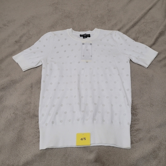 Karl Lagerfeld short sleeve sweater size small - Picture 4 of 12